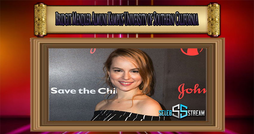 Bridgit Mendler Almuni Kampus University of Southern California